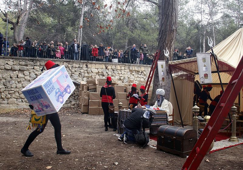 Campamento de los Reyes Magos en Alcoy