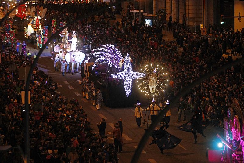 Cabalgata de Reyes en Barcelona