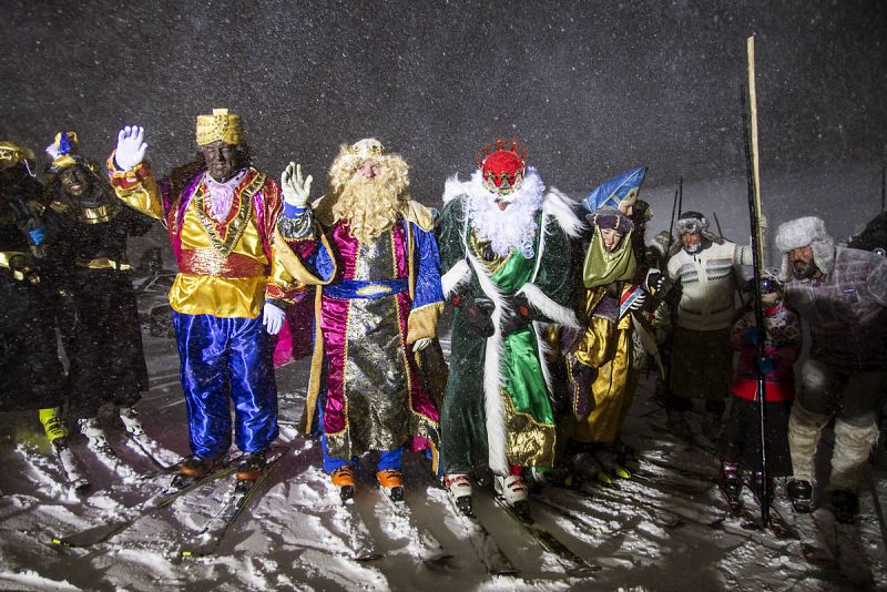 Los Reyes Magos llegan a Sierra Nevada