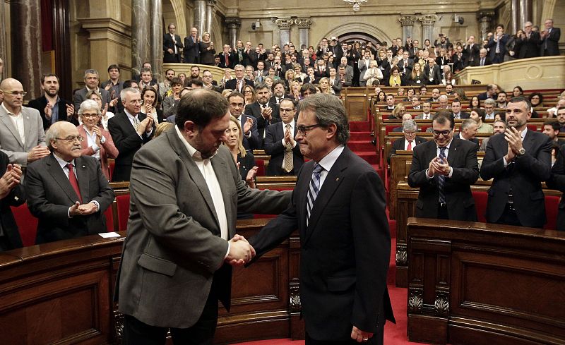 Pleno de investidura de Carles Puigdemont