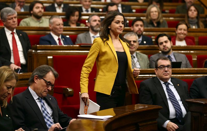 Pleno de investidura de Carles Puigdemont