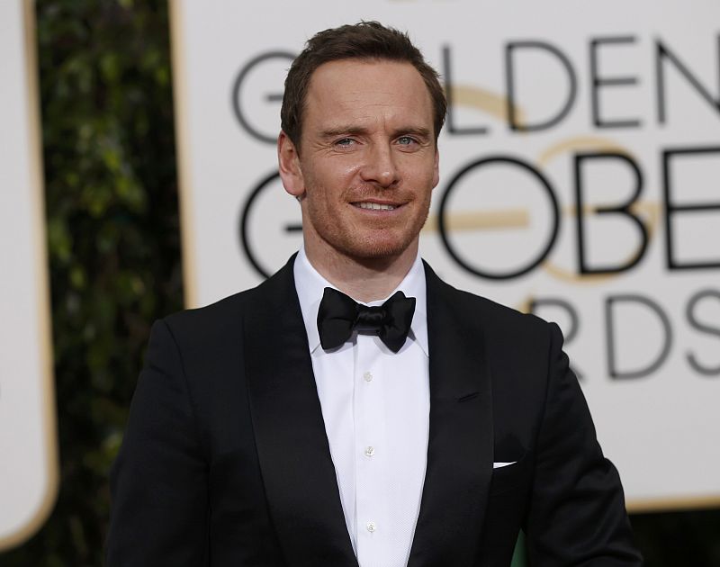 Actor Michael Fassbender arrives at the 73rd Golden Globe Awards in Beverly Hills