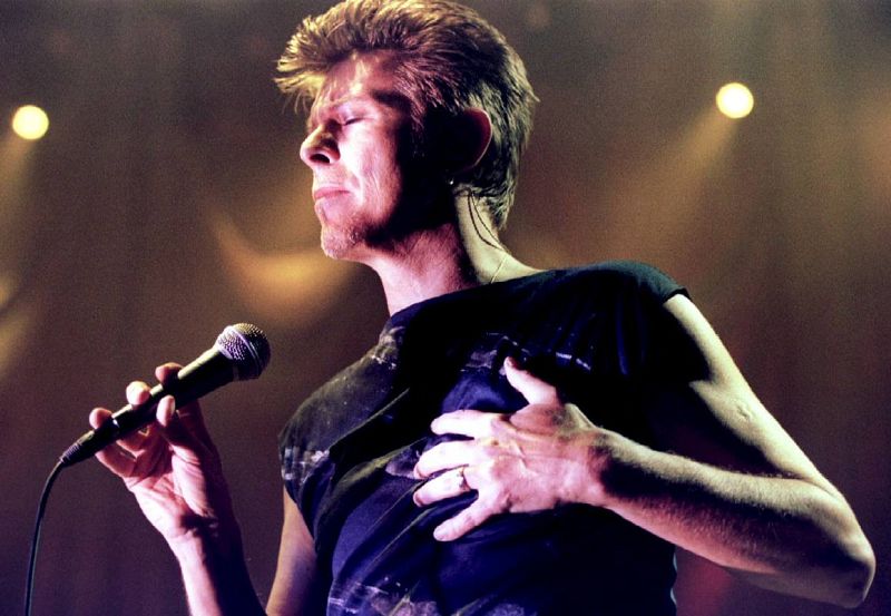 Bowie, cantando en Viena