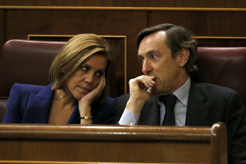 Cospedal, en el Congreso tras ser presidenta de la Junta de Castilla La Mancha