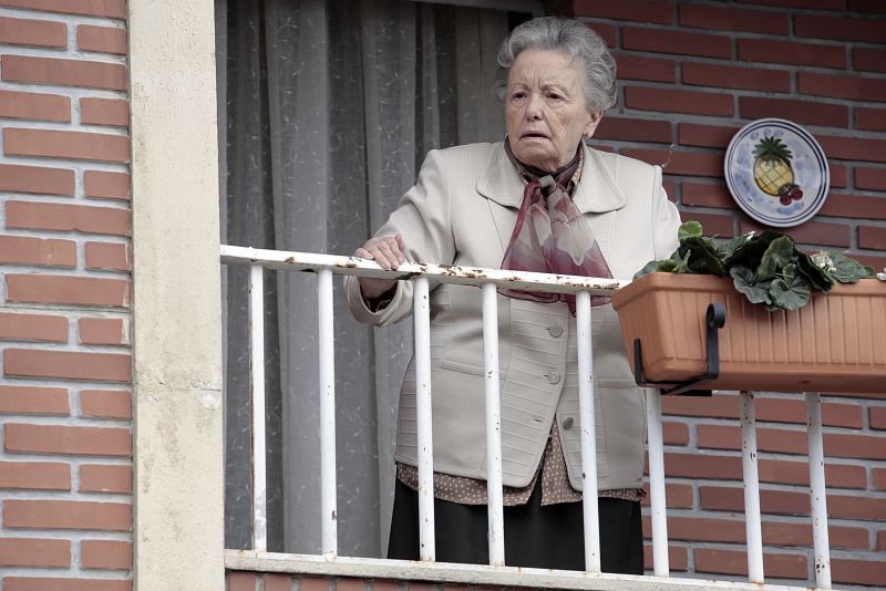 Herminia busca a María