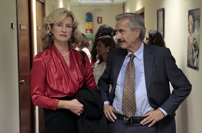 Mercedes y Antonio, por los pasillos de Prado del Rey