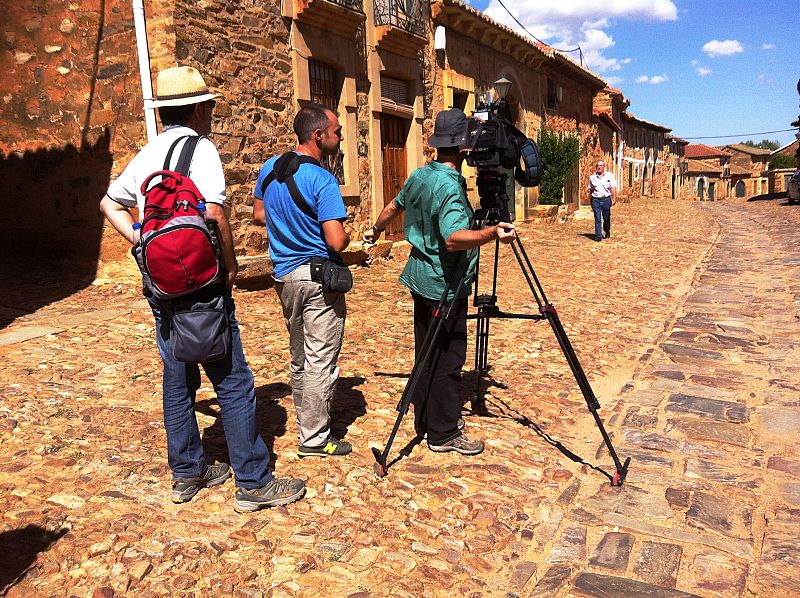 Rodando a  Lorenzo Cabezas