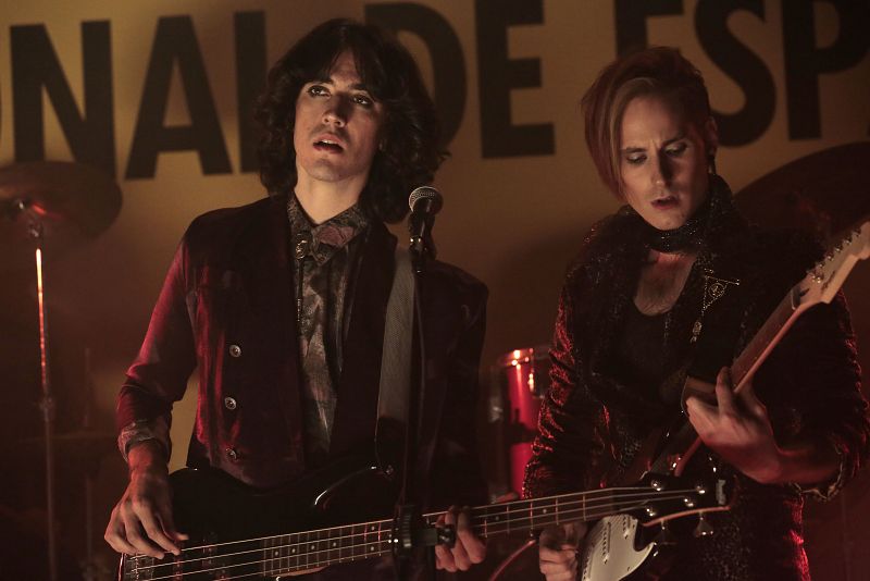 Josete y Marcelo, en plena actuación