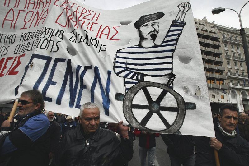 GRECIA VIVE LA MAYOR HUELGA GENERAL DE LOS ÚLTIMOS AÑOS