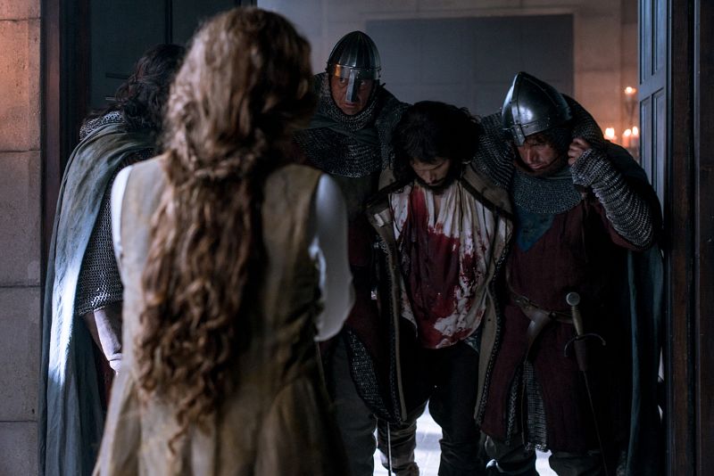 El Cid Campeador regresa herido grave de la batalla