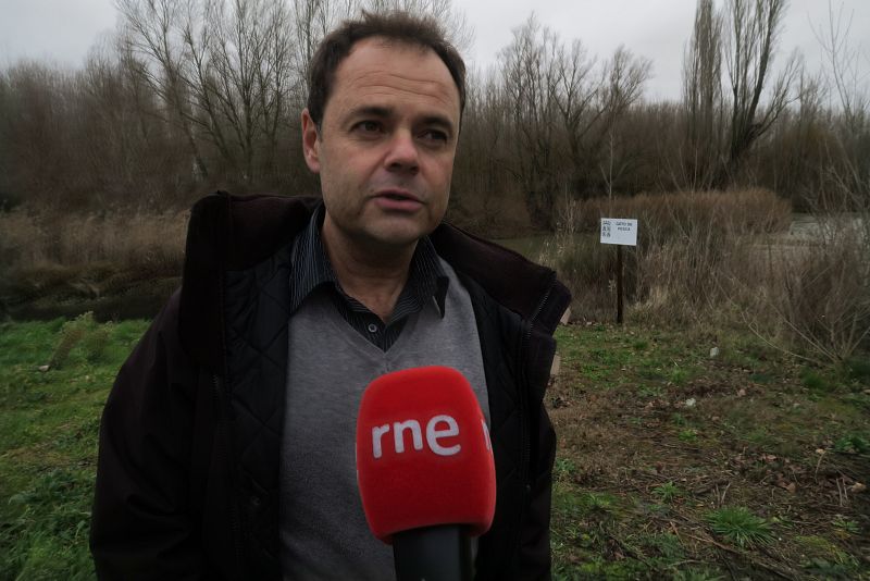 Miguel Ángel Rubio, ingeniero responsable del Canal de Castilla en la Confederación Hidrográfica del Duero.