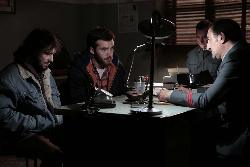 Luis confiesa en el cuartel lo que ocurrió aquella noche.