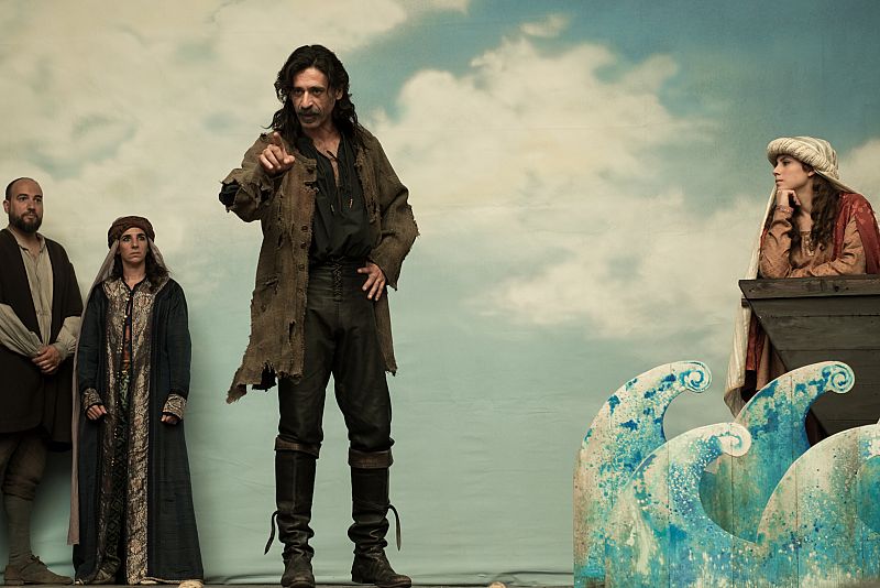 Alonso ensaya el final de la obra de Cervantes