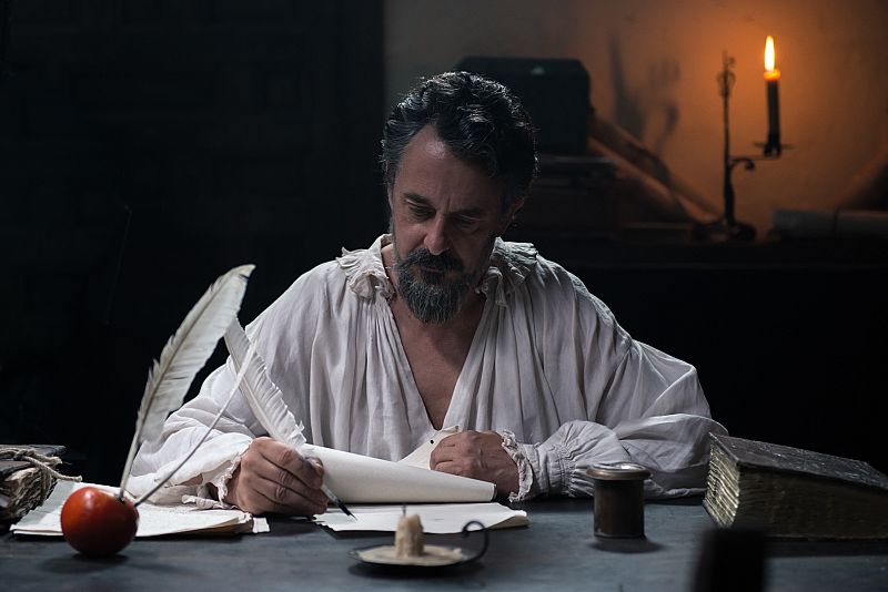 Cervantes reescribe 'El Quijote' después de su sueño