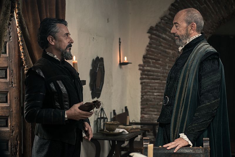 Gil Pérez se hace pasar por impresor para preguntar a Cervantes por 'El Quijote'