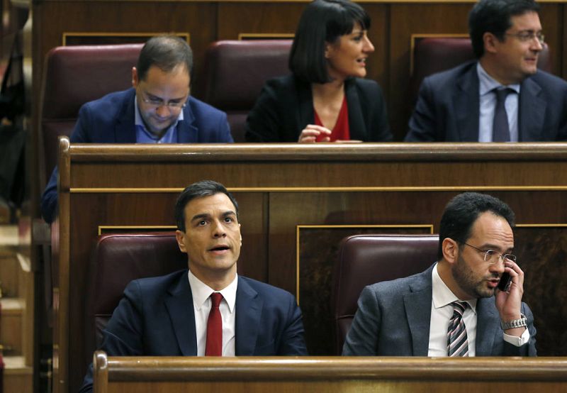 Las imágenes de la segunda votación de investidura