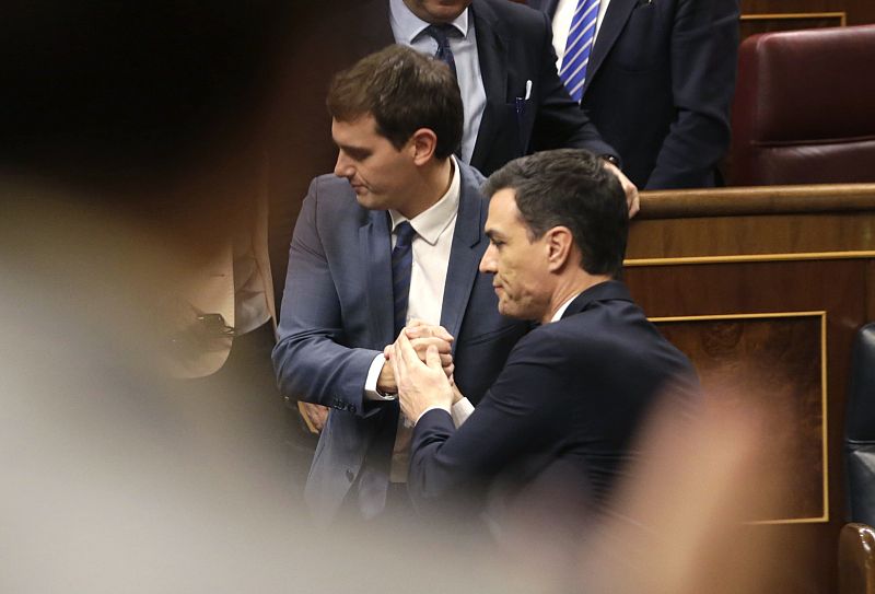 Las imágenes de la segunda votación de investidura