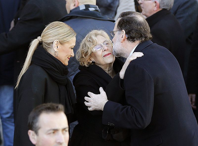 Homenaje en la Puerta del Sol de Madrid a las víctimas del 11M en el duodécimo aniversario de los atentados