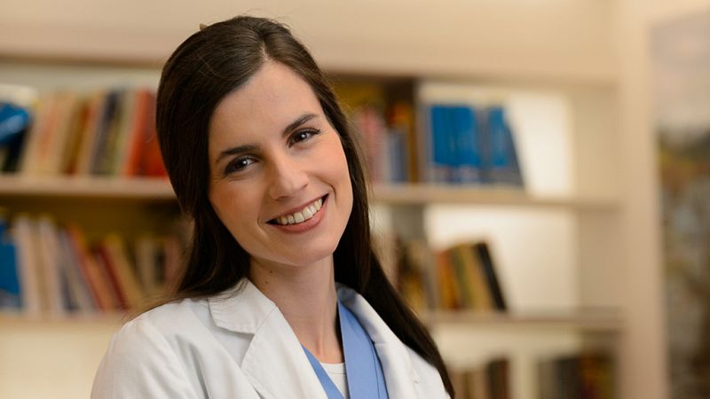 La doctora Marina Rey, interpretada por Rocío Anker
