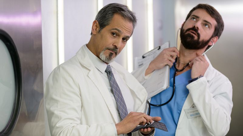 Los doctores Diego Herranz y Javier Blanco