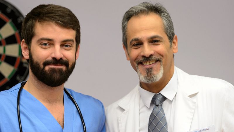 Los doctores Diego Herranz y Javier Blanco