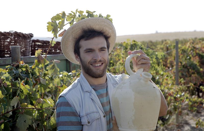 Cuéntame cómo pasó - Carlos, en la vendimia