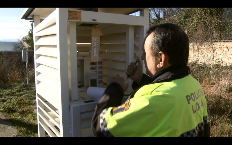 Juan Amela, meteorólogo de Morella