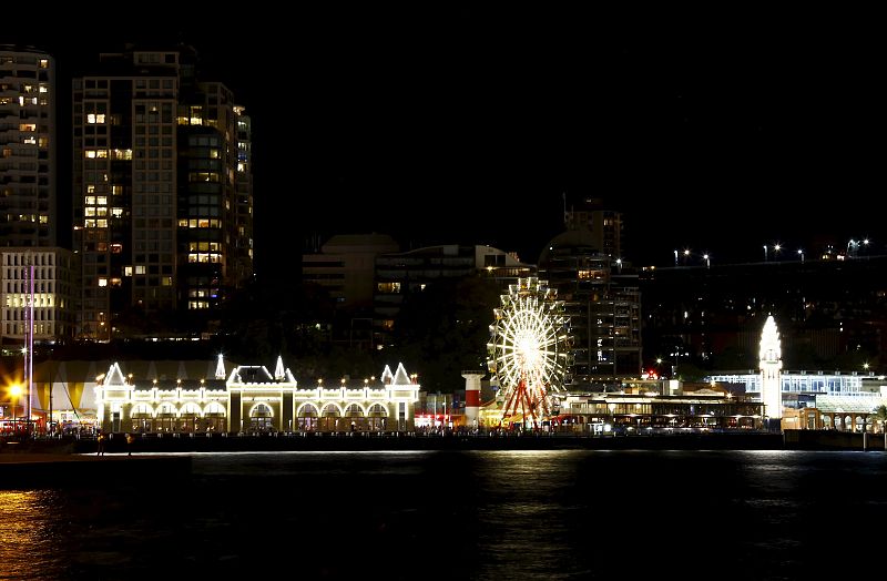 Monumentos apagados en todo el mundo por la Hora del Planeta