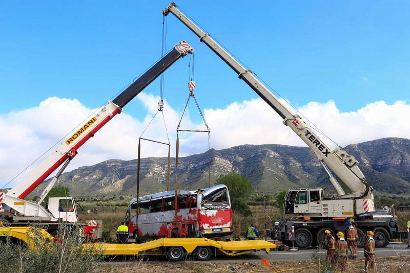  Accidente de autobús en Tarragona