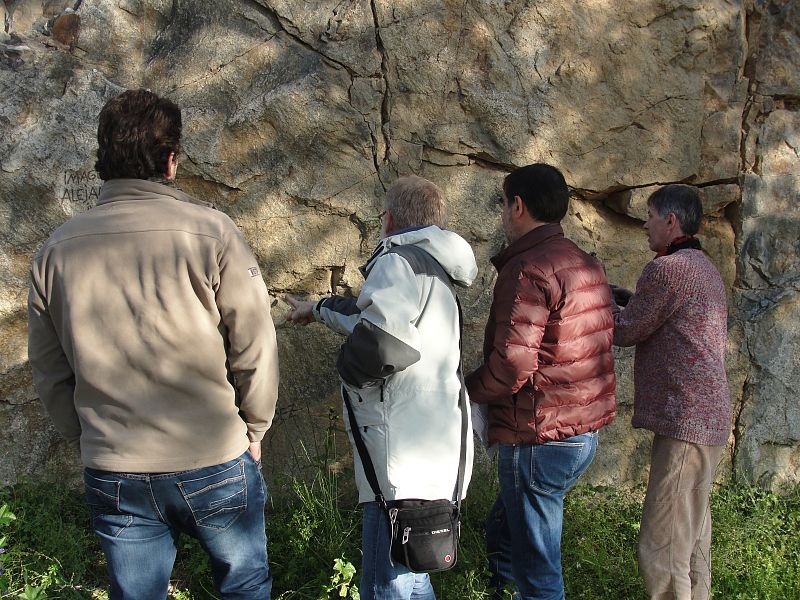Una buena pared para los rótulos de salida
