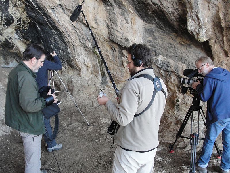 En el abrigo de Matacabras