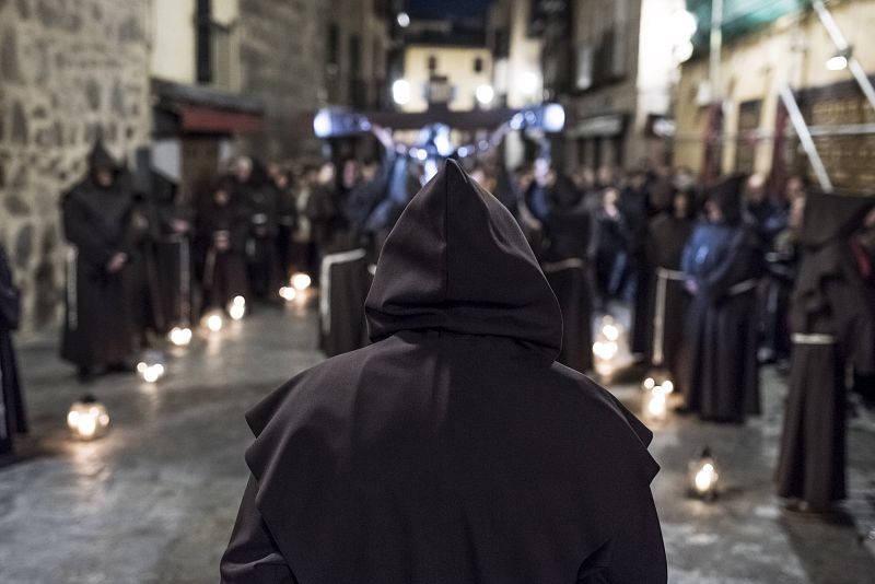 Procesión del Cristo de la Buena Muerte en Toledo