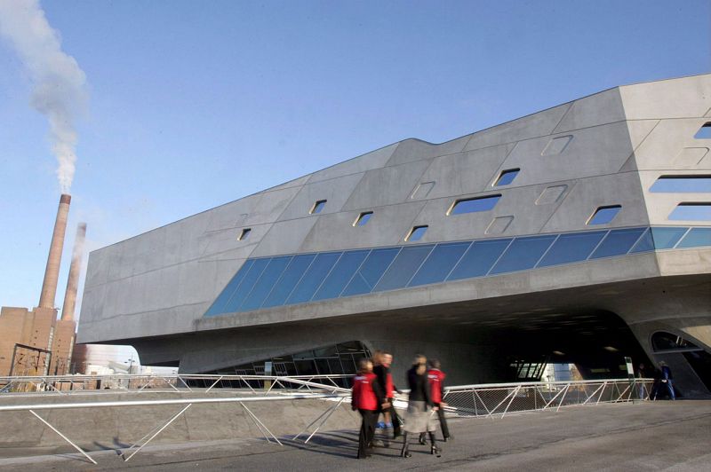 Centro Phaeno del Museo de Ciencia de Wolfsburgo, en Alemania