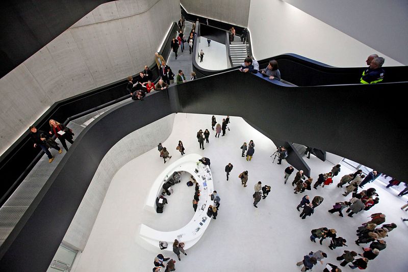 Vista interior del Museo Maxxi de Roma