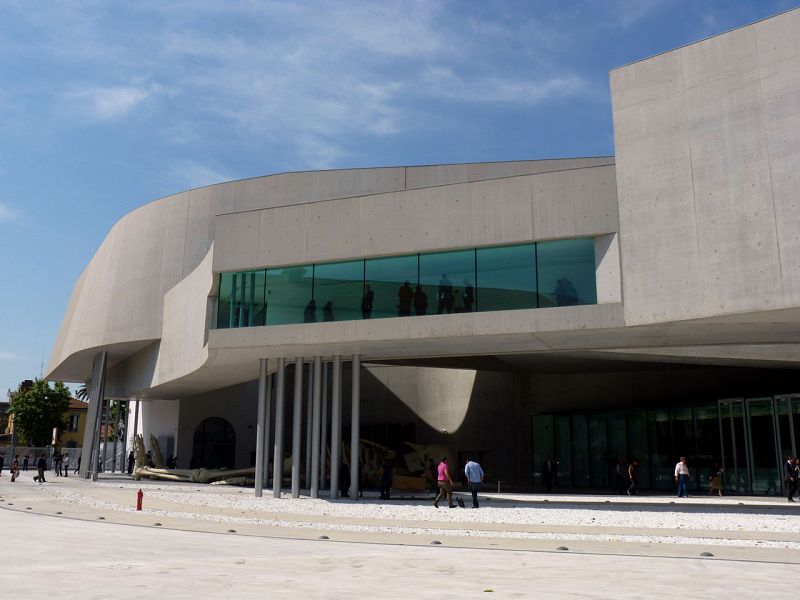 Exterior del Museo Nacional de las Artes del Siglo XXI
