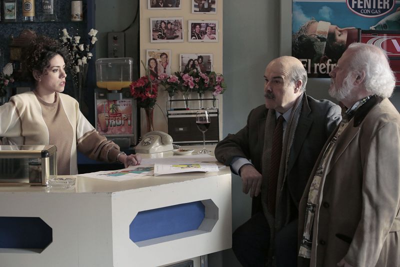 Cuéntame cómo pasó - Paquita, Olmedilla y Miguel