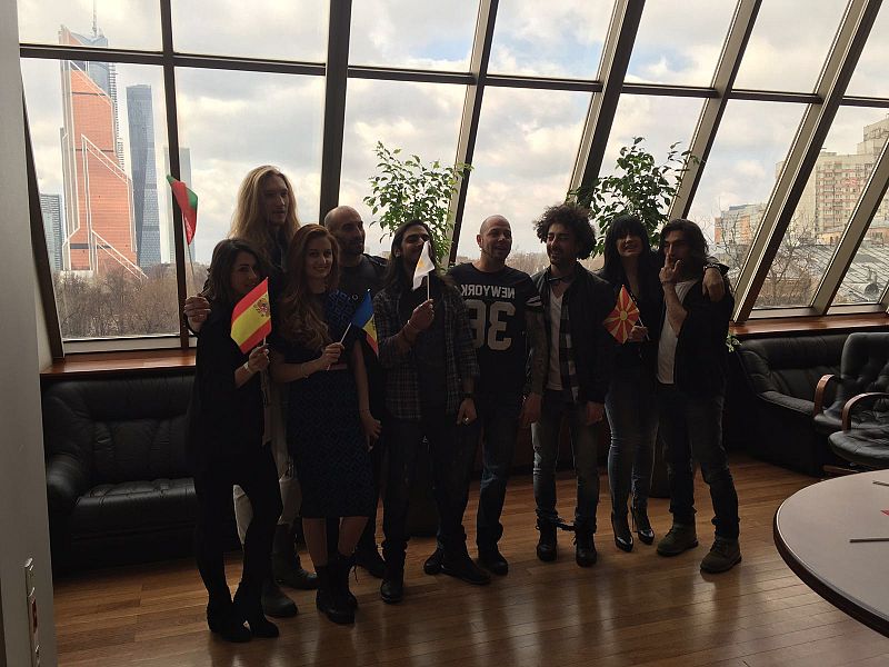 Barei ha estado este fin de semana en Riga y Moscú promocionando "Say yay!", la canción con la que representará a España en el Festival de Eurovisión, ¡echa un vistazo a las mejores fotos del viaje!