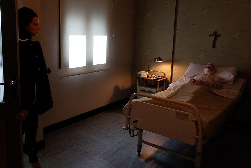 La mujer quemada, en estado crítico