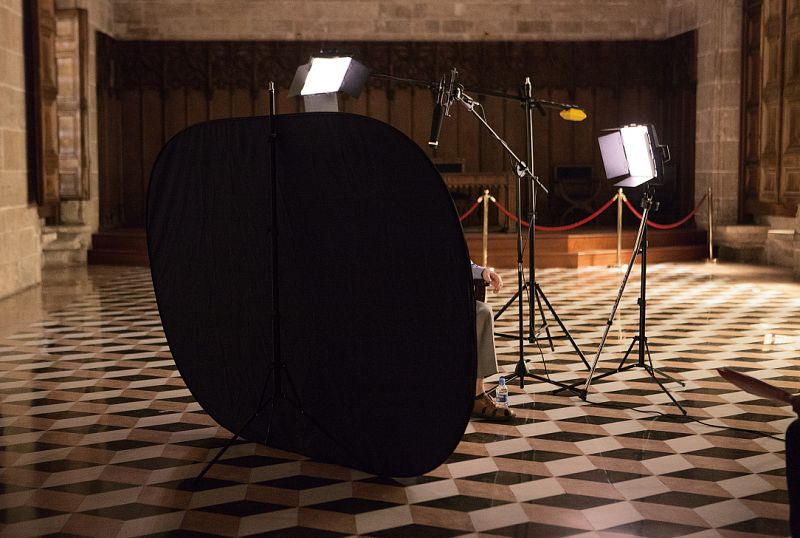 En el rodaje de 'El arquitecto de Nueva York', destaca el suelo de este edificio