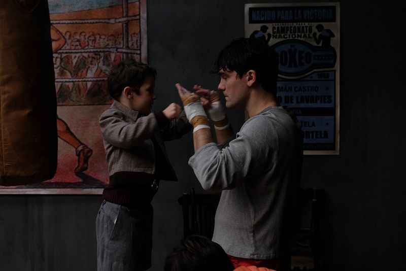 Blas entrena con Germán