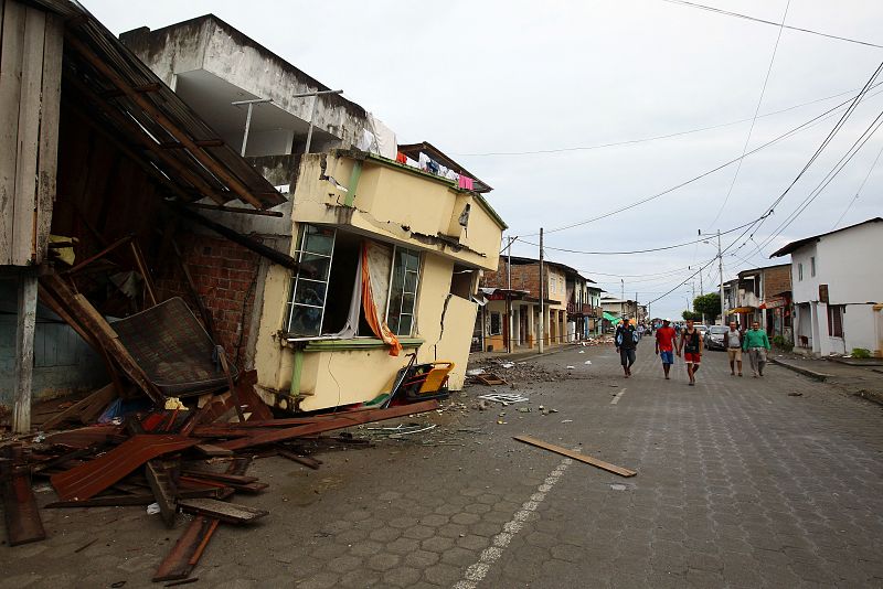 Estado en el que se encuentran los edificios de Pedernales