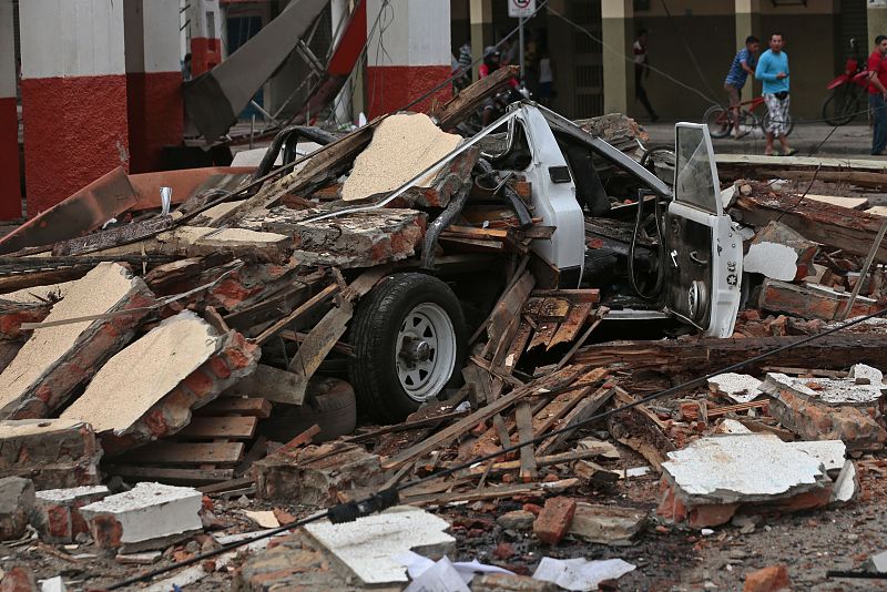 Efectos del terremoto en el municipio de Portoviejo