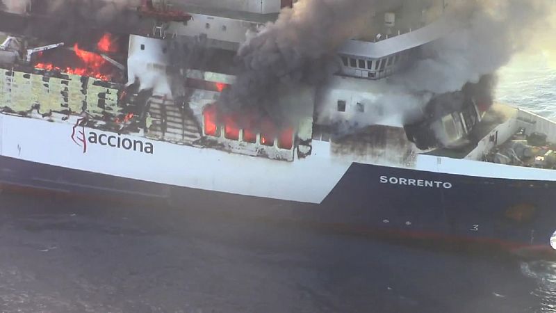 El ferry Sorrento, del grupo Grimaldi, se desguazará en Turquía