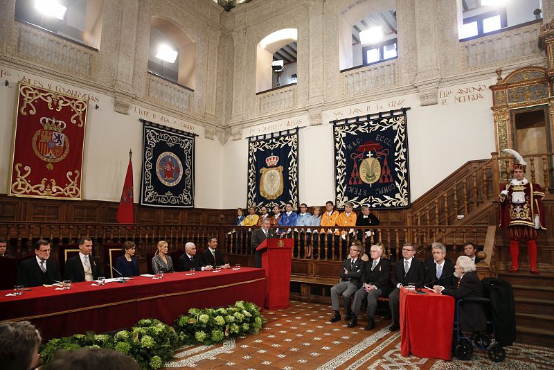 Ceremonia de entrega del Premio Cervantes a Fernando del Paso