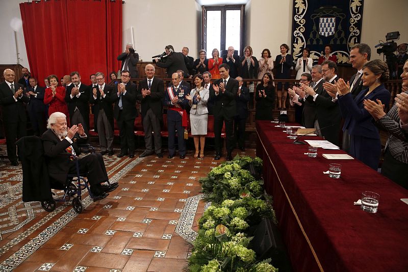 Ceremonia de entrega del Premio Cervantes a Fernando del Paso