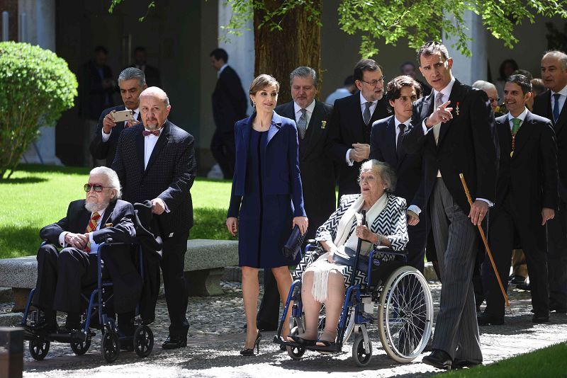 Ceremonia de entrega del Premio Cervantes a Fernando del Paso