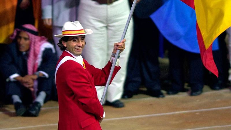 El waterpolista por definición, Manuel Estiarte, abanderado en Atlanta 96