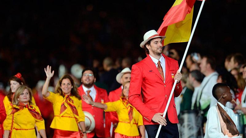 Pau Gasol, nunca la bandera fue tan arriba como en Londres