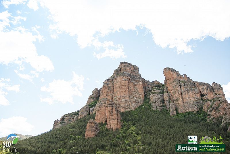 Las Peñas del Iregua, en La Rioja, marcan la transición entre el valle del Ebro y el sistema ibérico