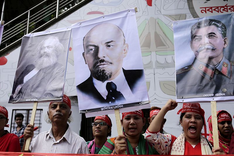 Labor Day demonstration at Paltan in Dhaka